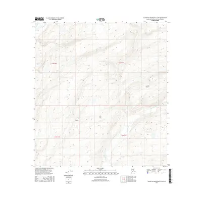 2016 Map of Talkeetna Mountains C-6 SW, 2016 Print