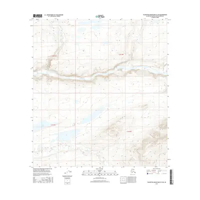 2016 Map of Talkeetna Mountains D-3 SW, 2016 Print