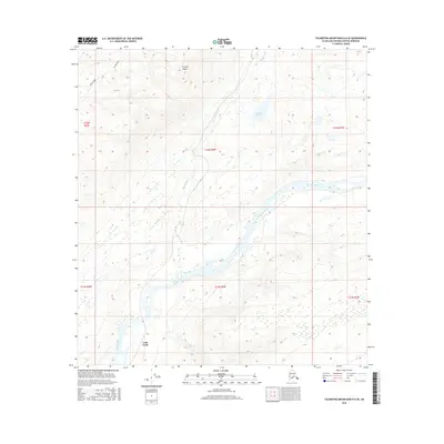 2016 Map of Talkeetna Mountains D-6 SE, 2016 Print