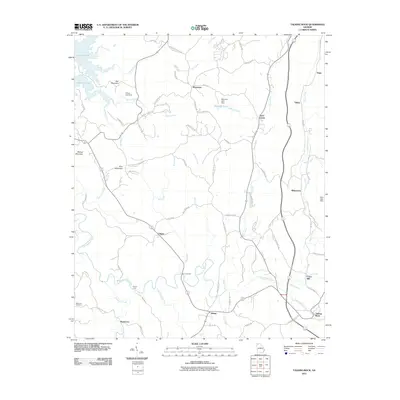 2011 Map of Talking Rock, 2011 Print