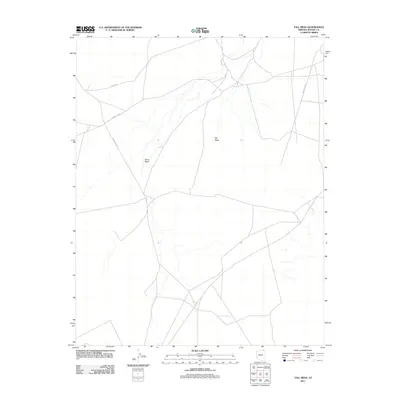 2011 Map of Tall Mesa, 2011 Print