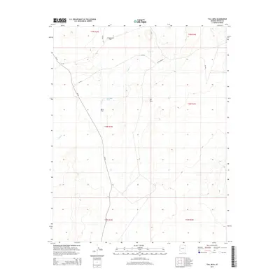 2014 Map of Tall Mesa, 2014 Print