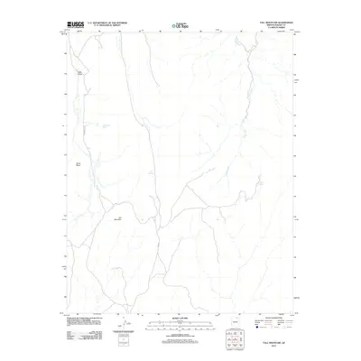 2011 Map of Tall Mountain, 2011 Print