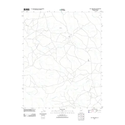 2011 Map of Tall Tree Mesa, 2011 Print