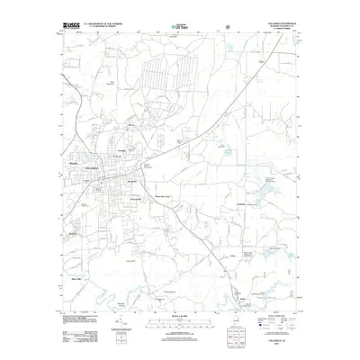 2011 Map of Talladega, 2011 Print