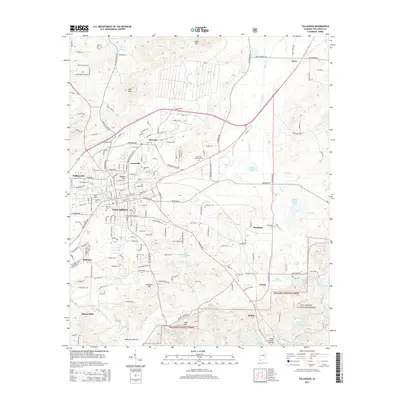 2014 Map of Talladega, 2014 Print