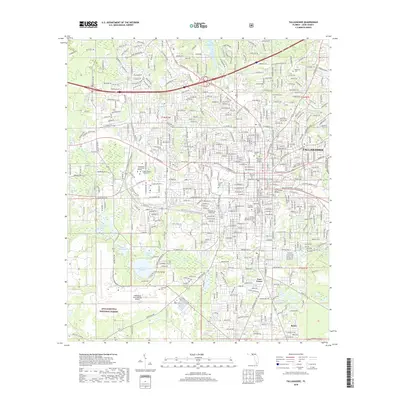 2018 Map of Tallahassee, 2018 Print