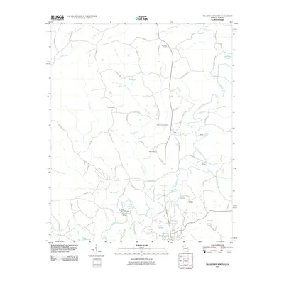 2011 Map of Tallapoosa North, 2011 Print