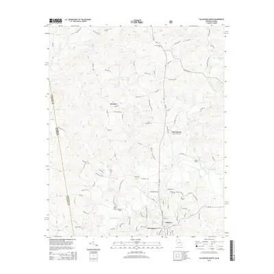 2014 Map of Tallapoosa North, 2014 Print