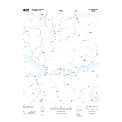2013 Map of Tallassee, 2013 Print