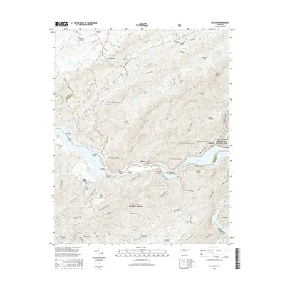 2016 Map of Tallassee, 2016 Print