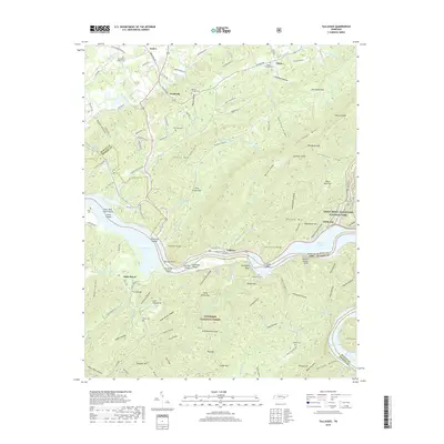 2019 Map of Tallassee, 2019 Print