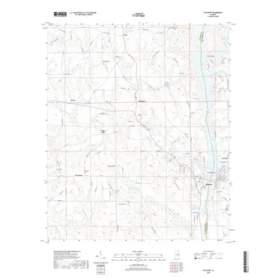 2018 Map of Tallassee, 2018 Print