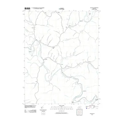 2010 Map of Tallega, 2010 Print