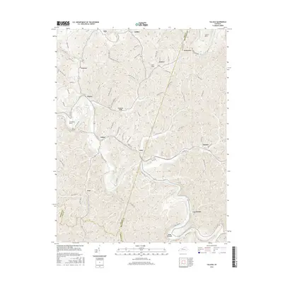2016 Map of Tallega, 2016 Print