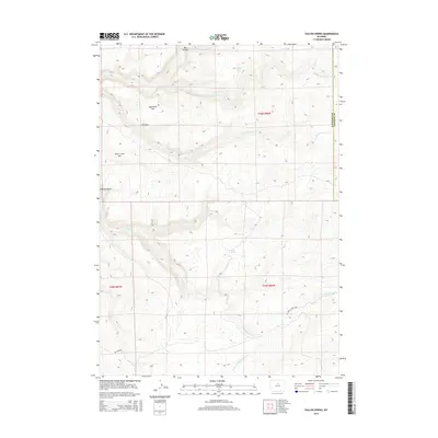 2015 Map of Tallon Spring, 2015 Print
