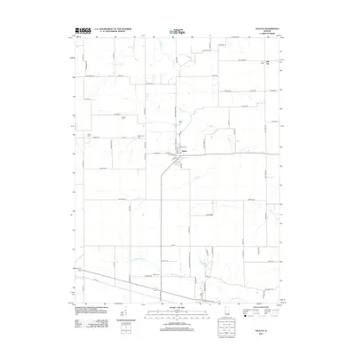 2012 Map of Tallula, 2012 Print