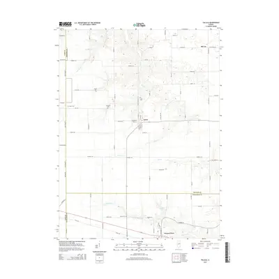 2015 Map of Tallula, 2015 Print