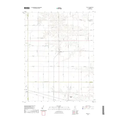 2021 Map of Tallula, 2021 Print