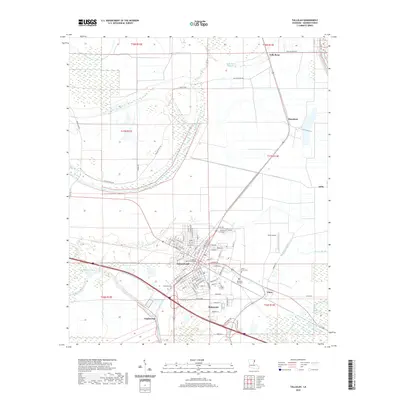 2020 Map of Tallulah, 2020 Print