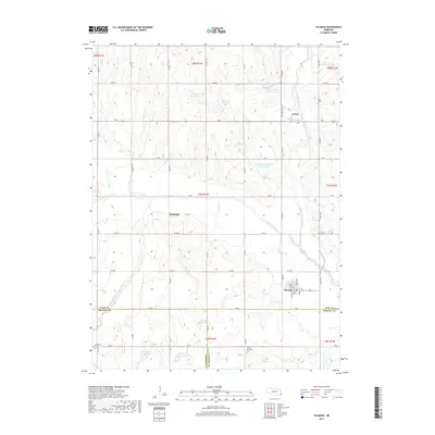 2017 Map of Talmage, 2017 Print