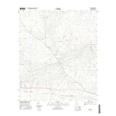 2017 Map of Talmo, 2017 Print