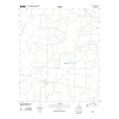 2010 Map of Talpa, 2010 Print