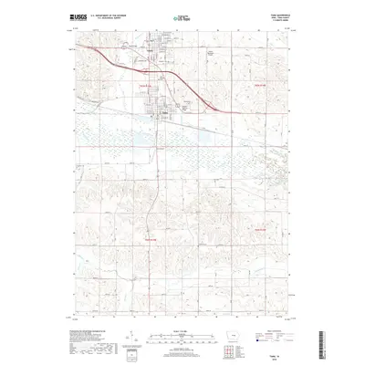 2018 Map of Tama, 2018 Print