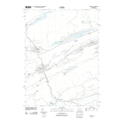 2010 Map of Tamaqua, 2010 Print