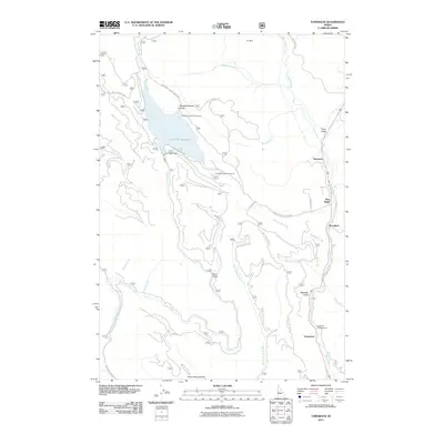 2011 Map of Tamarack, 2011 Print