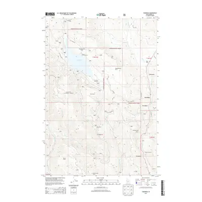 2013 Map of Tamarack, 2013 Print