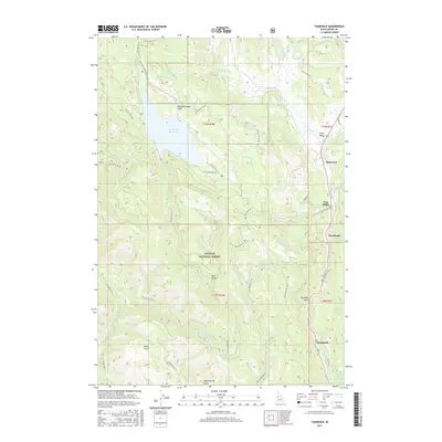 2017 Map of Tamarack, 2017 Print