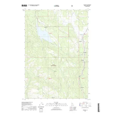 2020 Map of Tamarack, 2020 Print