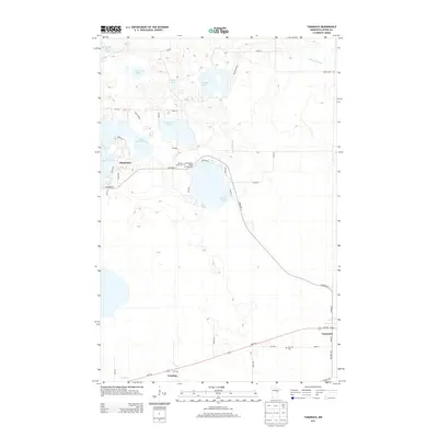 2013 Map of Tamarack, 2013 Print