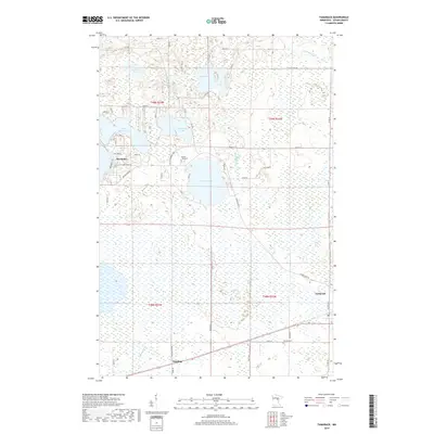 2019 Map of Tamarack, 2019 Print