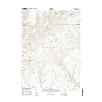2016 Map of Tamarack, 2016 Print