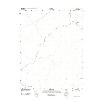 2012 Map of Tamarack Flat, 2012 Print