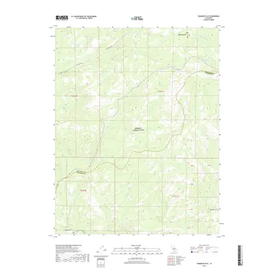 2018 Map of Tamarack Flat, 2018 Print