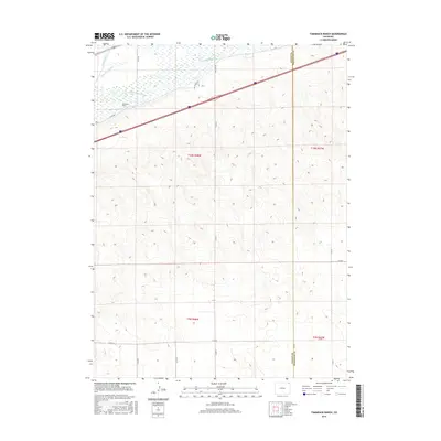 2016 Map of Tamarack Ranch, 2016 Print