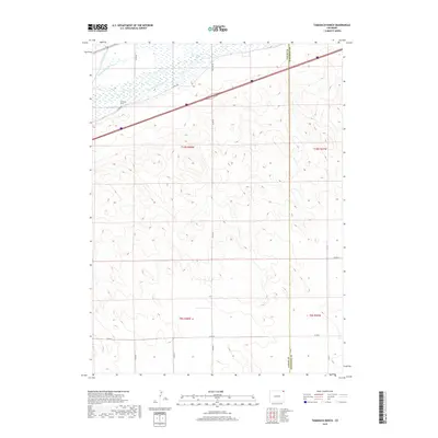 2019 Map of Tamarack Ranch, 2019 Print