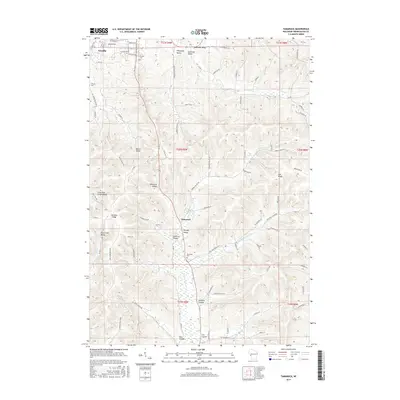 2015 Map of Tamarack, 2015 Print