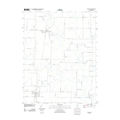 2012 Map of Tamaroa, 2012 Print