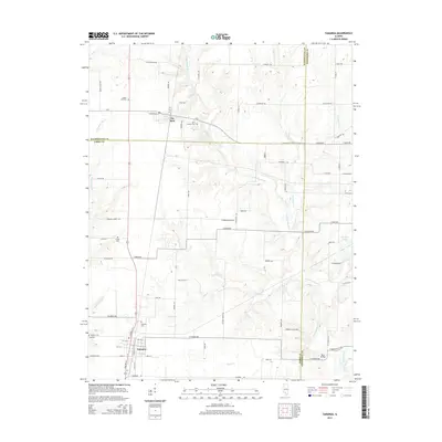 2015 Map of Tamaroa, 2015 Print