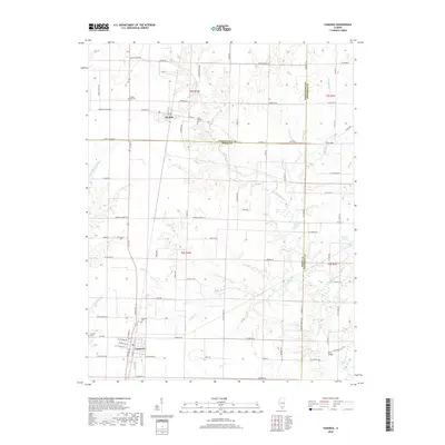 2018 Map of Tamaroa, 2018 Print