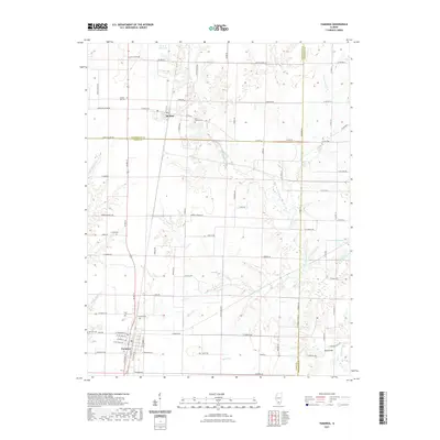 2021 Map of Tamaroa, 2021 Print