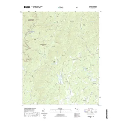2020 Map of Tamassee, 2020 Print