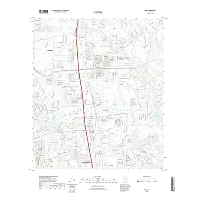 2019 Map of Tamina, 2019 Print
