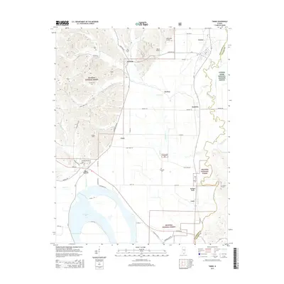 2015 Map of Tamms, 2015 Print