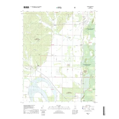 2018 Map of Tamms, 2018 Print