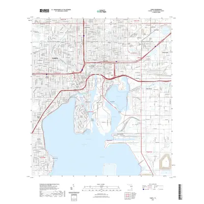 2021 Map of Tampa, 2021 Print